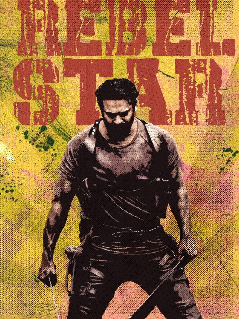 Rebel Star Prabhas A4 Telugu Movie Poster
