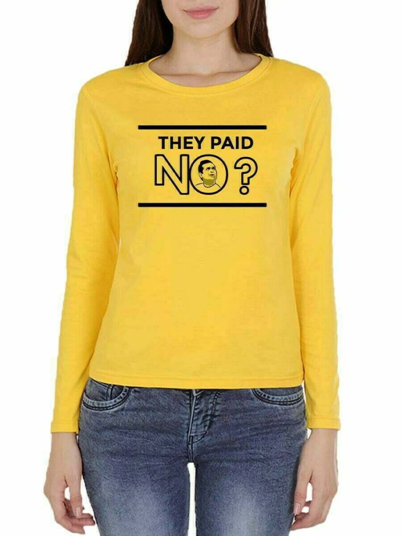 They Paid No - Telugu Tshirt